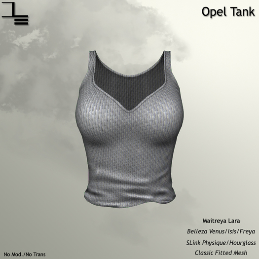 DE Designs - Opel Tank - White