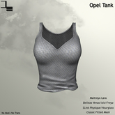DE Designs - Opel Tank - White