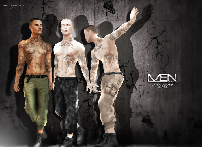 [MSN Design] Layka Military Cargo [FAT PACK]
