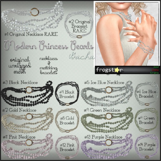 Frogstar - Modern Princess Pearls #1 RARE