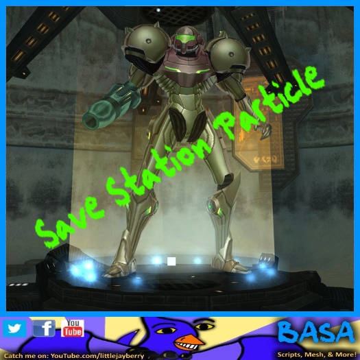 ◄ BASA ► Save Station Particle Effect [WORKS WITH STATIC MESH!]