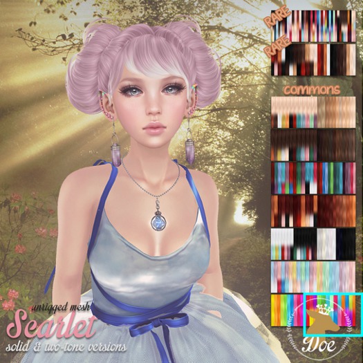 Doe: Scarlet (Solid) - Neon