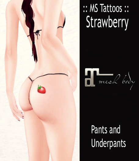:: MS :: Tattoo Strawberry App Maitreya
