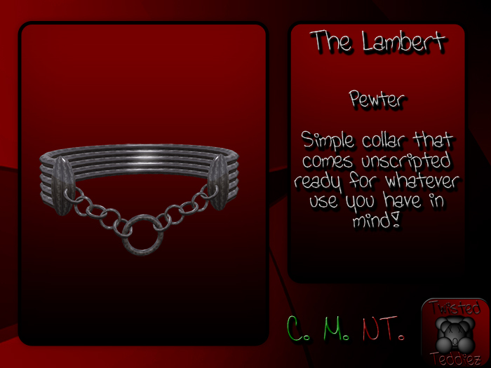 {T.t} The Lambert - Pewter