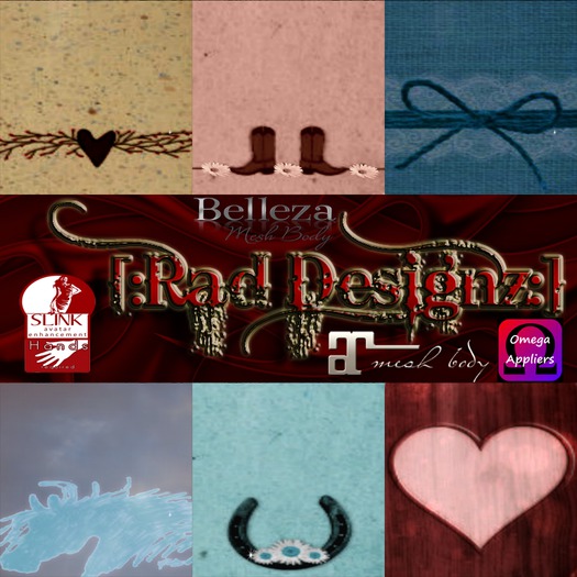 [:Rad Designz:] Country Fan Bagged