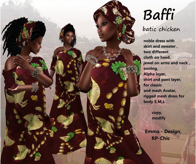 RP-Chic Baffi batik chicken