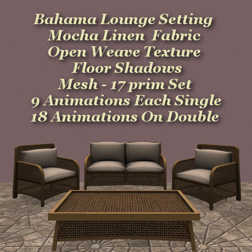 Bahama Lounge Set Mocha