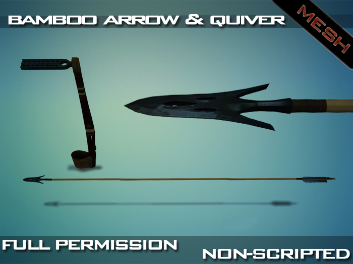 Bamboo Arrow & Quiver