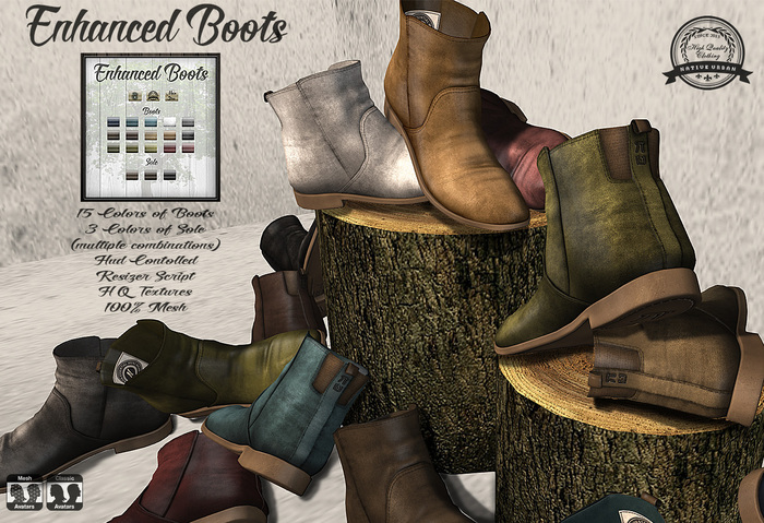 -NU- Enhanced Boots