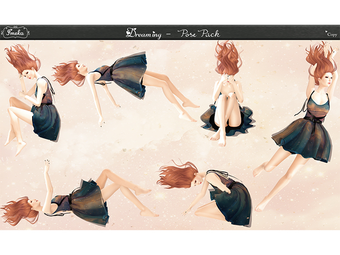 {Imeka} Dreaming -  Pose Pack