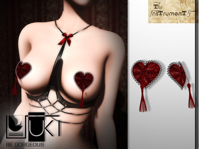 ::::Suki:::: Lucy Pasties ~ Red