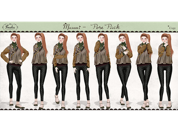 {Imeka} Masami - Pose Pack