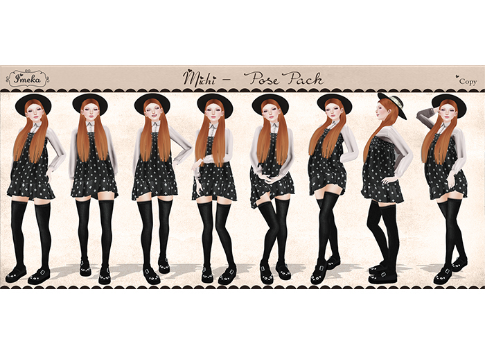 {Imeka} Michi Pose Pack