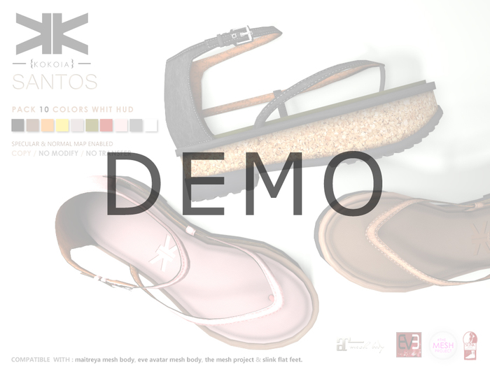 Demo :: Santos :: Woman :: 10 Colors :: {kokoia}