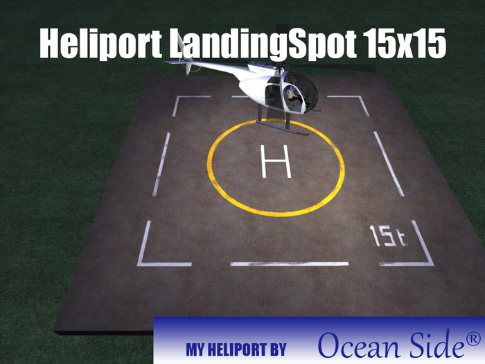 Heli-Platform 15x15