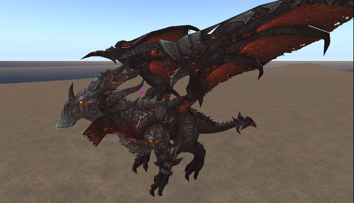 Dragon Of Dreadmore In Flight