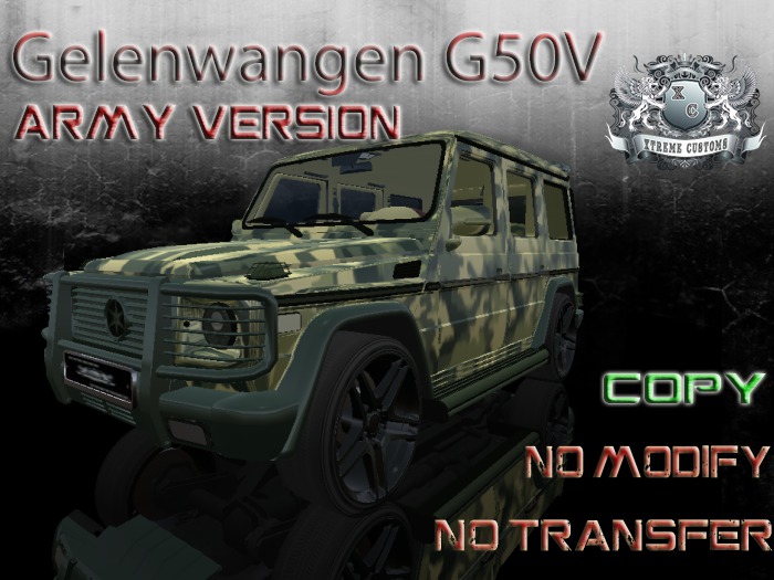 XC G50V Army (box) 4 person
