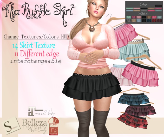 [EASTERLiNG] Mia RuffleSkirt -DEMO-