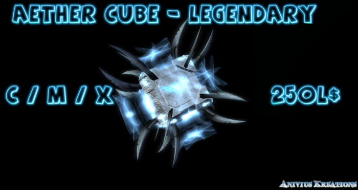 Aether cube (uncommon) - Legendary (boxed)