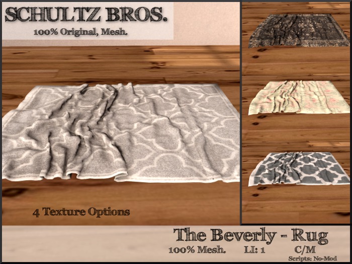 [Schultz Bros.] The Beverly - Bedside Rug