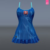 SLOVAKIA II. 2016 - mini dress (MESH)
