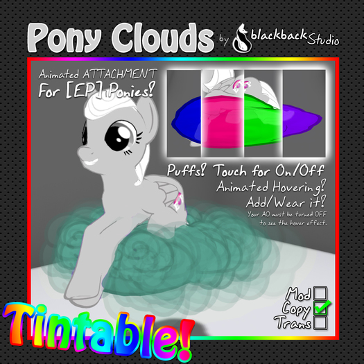 [bbS] Pony Cloud - Tintable