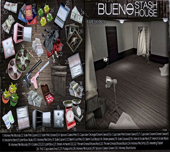 BUENO- Space Cakes-Pink