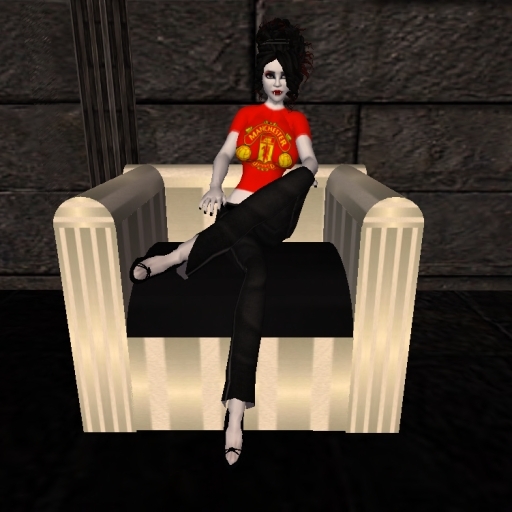 Salubrius Chair black and white