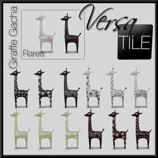 .: VT :. Giraffe Gacha : Hot Love RARE