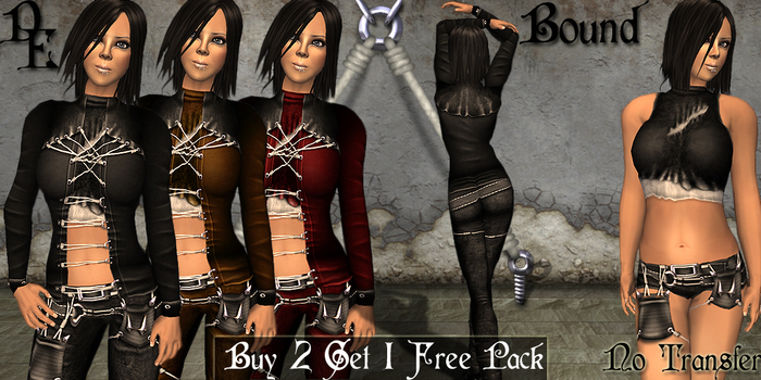 *DE Designs* Bound Ladies - Multi Pack