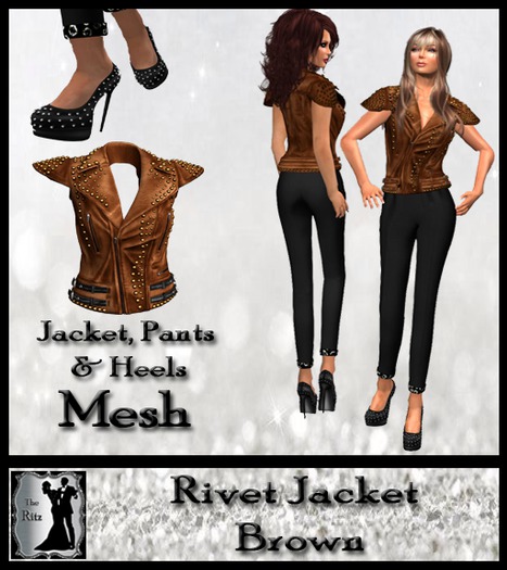 Rivet Jacket Brown 2