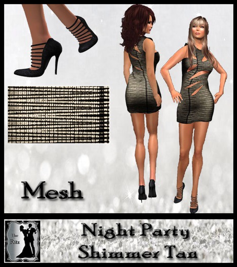Night Party Shimmer Tan 2