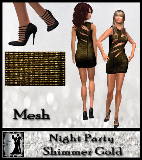 Night Party Shimmer Gold 2