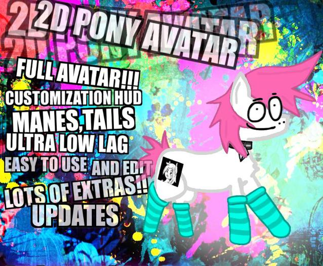 2D Pony avatar