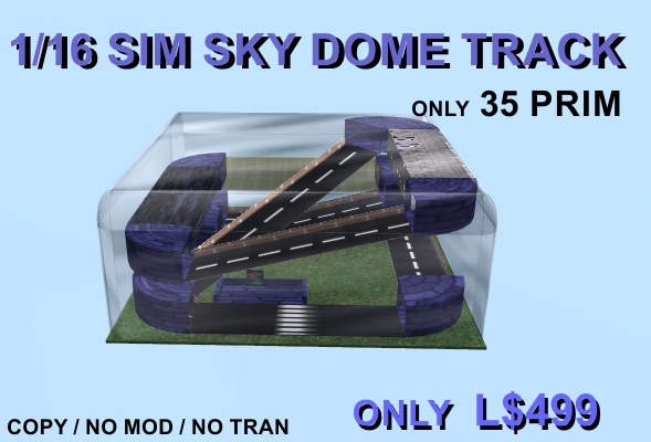 KickAss 1/16 Sim Skydome Track V1.4 TX 35 Prim