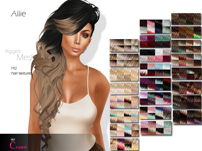 .::Crown::. Long Hair "Jasmin" DEMO V2.0