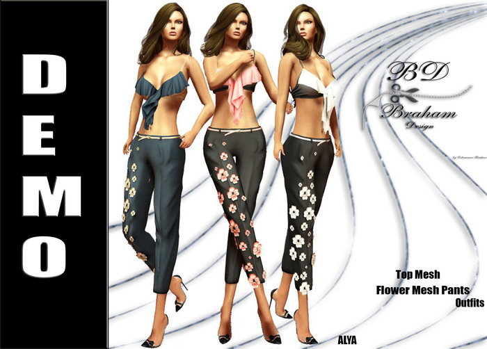 Braham Design DEMO Alya Outfits Mesh