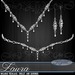 Laura jewelry set platinum