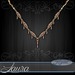 Laura necklace gold rose