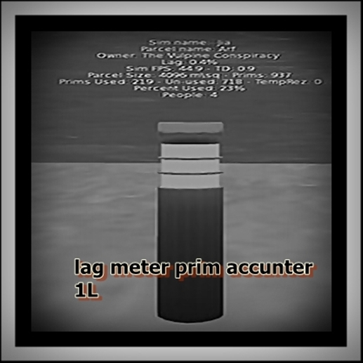 Prim Counter v2.8 _Lag Meter_ⓓⓔⓐⓛ_