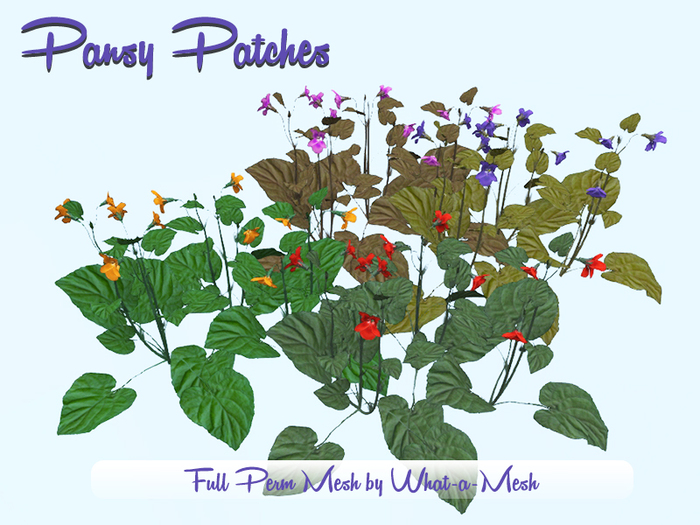 [WaM] Pansy Patches Full Perm Kit