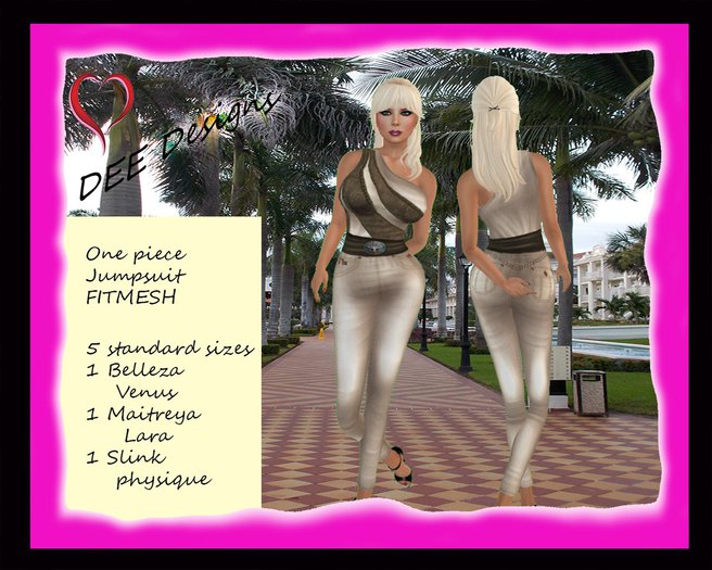 DEE Designs Body suit cream FITMESH
