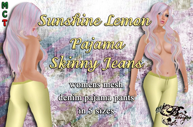 {Ms. B. Designs} Pajama Skinny Jeans Demo (add me!)