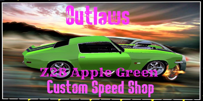(OCSS) Z28 Apple Green Boxed