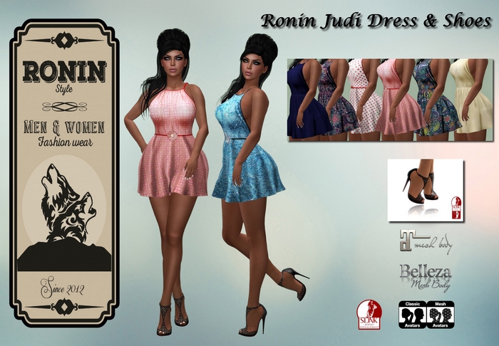 Ronin Judi Dress & Shoes