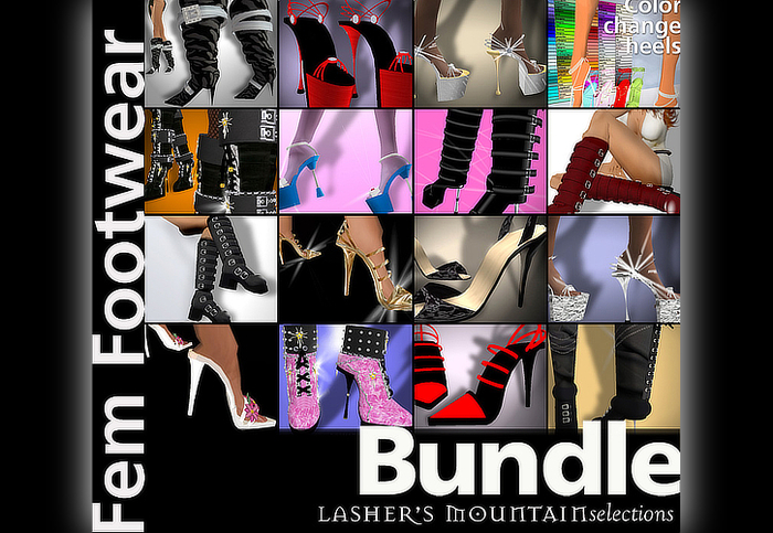 Female Footwear Wholesale Bundle - Resell