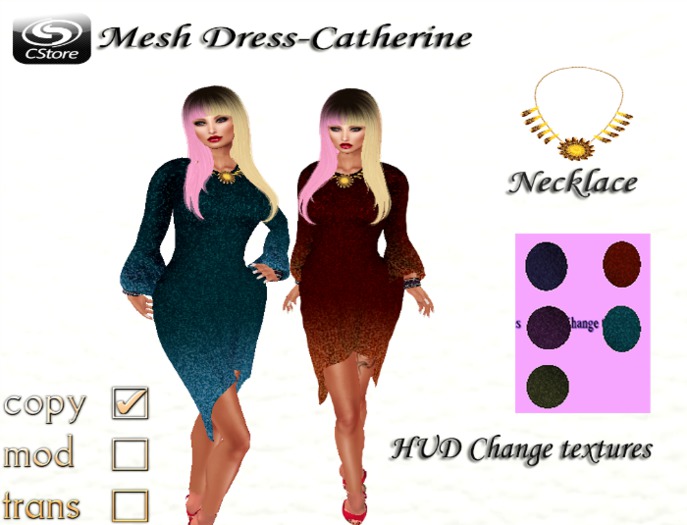 Mesh Dress-Catherine
