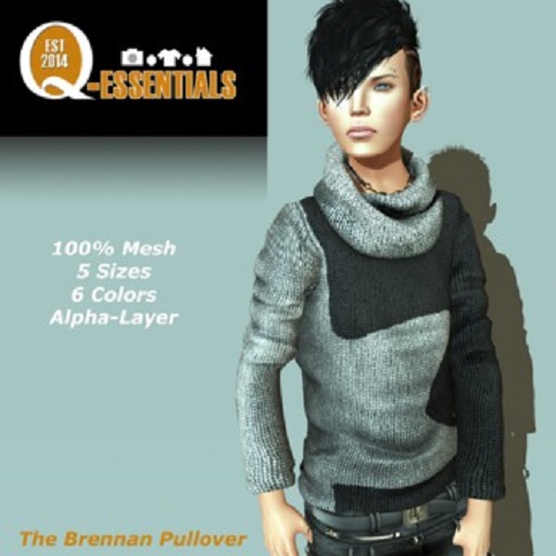 {Q-Essentials} Brennan Sweater DEMO