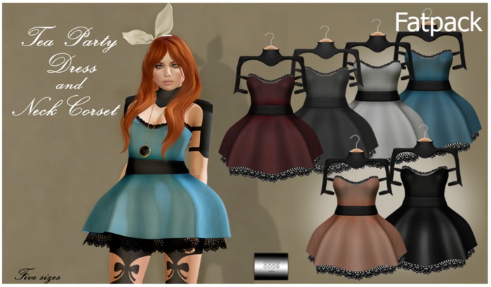 Tea Party Dress FatPack (mesh) - even.flow