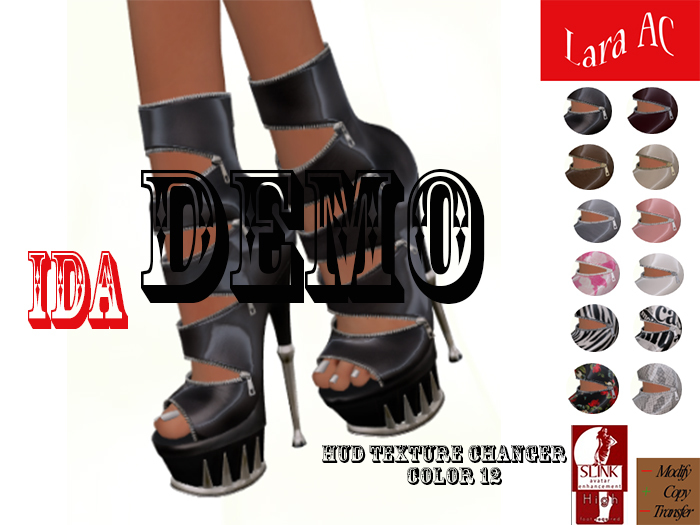 Lara AC Rigged Slink High Heels Ida - DEMO